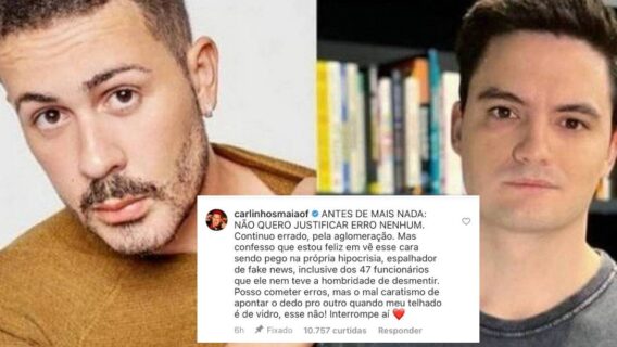 Carlinhos Maia alfineta Felipe Neto após vídeo vazado; veja a polêmica