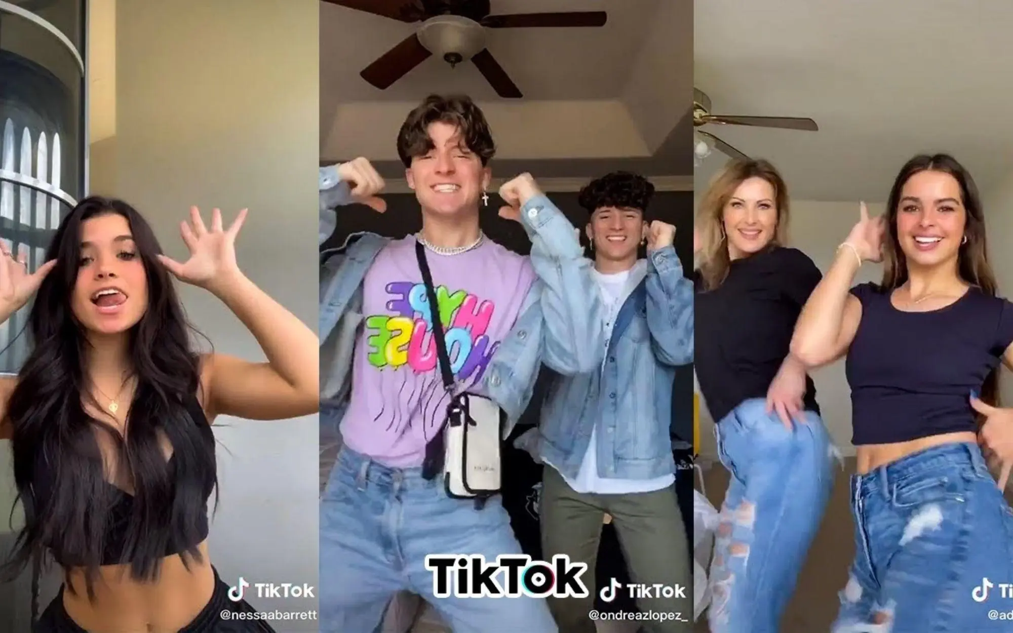 coreografia tiktok pessoas