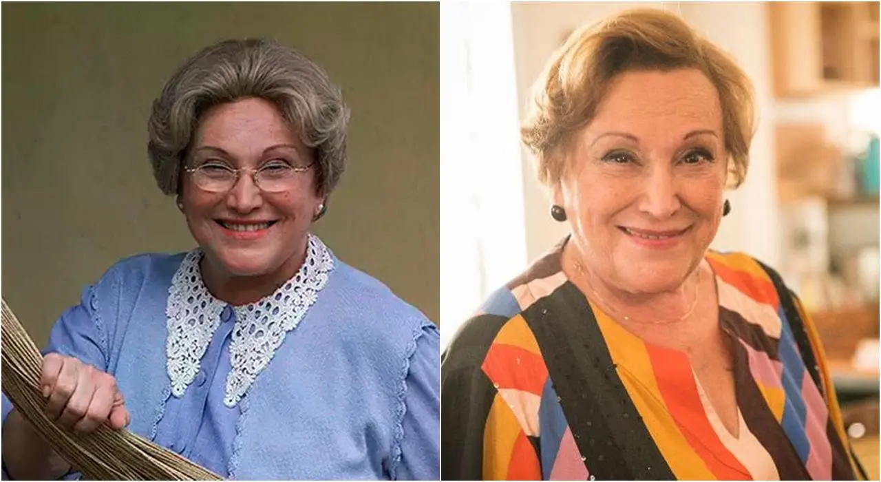 Imagem da personagem Dona Benta, interpretada pela atriz Nicette Bruno 