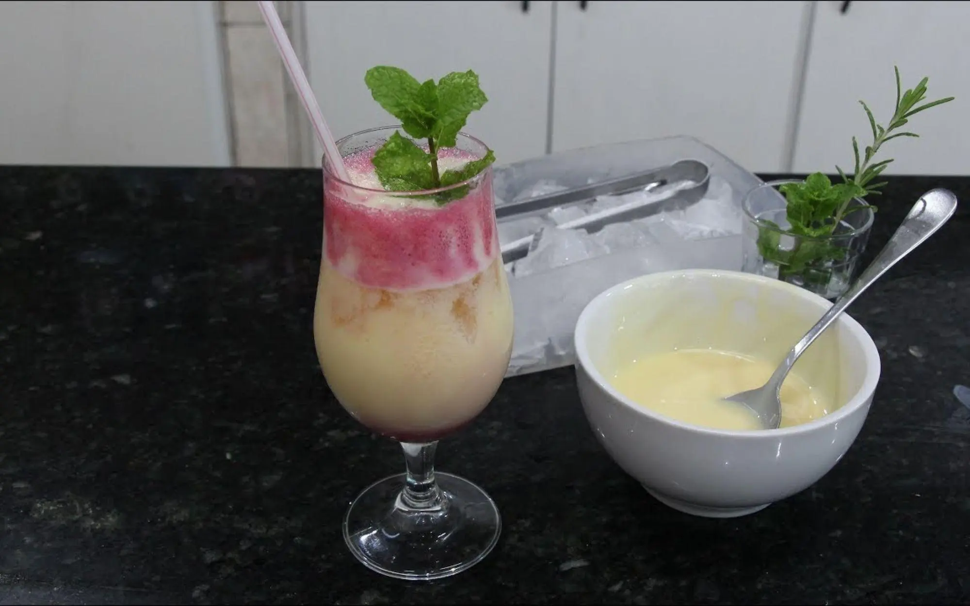 drinks sem álcool taça