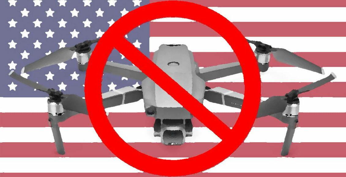 Drones DJI foram banidos nos EUA