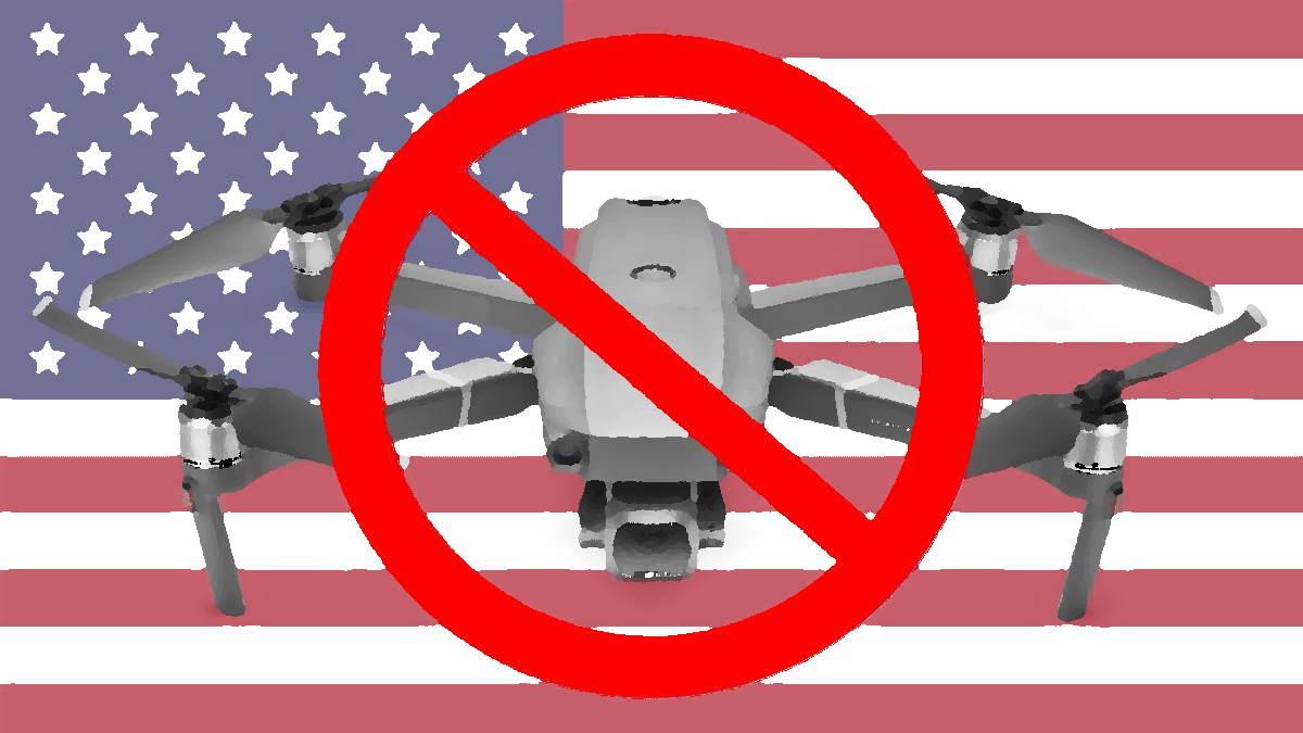 Drones DJI foram banidos nos EUA