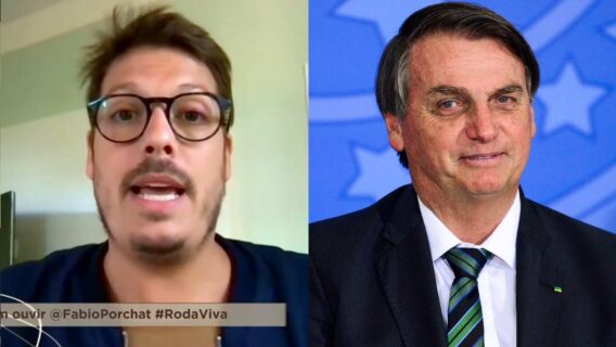 Fábio Porchat viraliza após piada com Bolsonaro