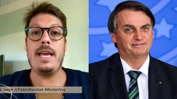 Fábio Porchat viraliza após piada com Bolsonaro