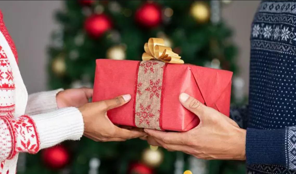 trocar presente de natal