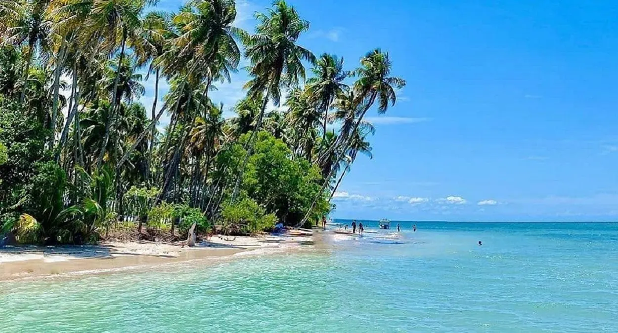 Ilha de Boipeba na Bahia