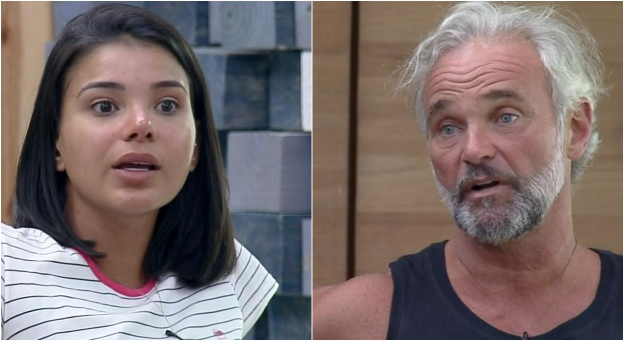 Jakelyne e Mateus em A Fazenda 2020