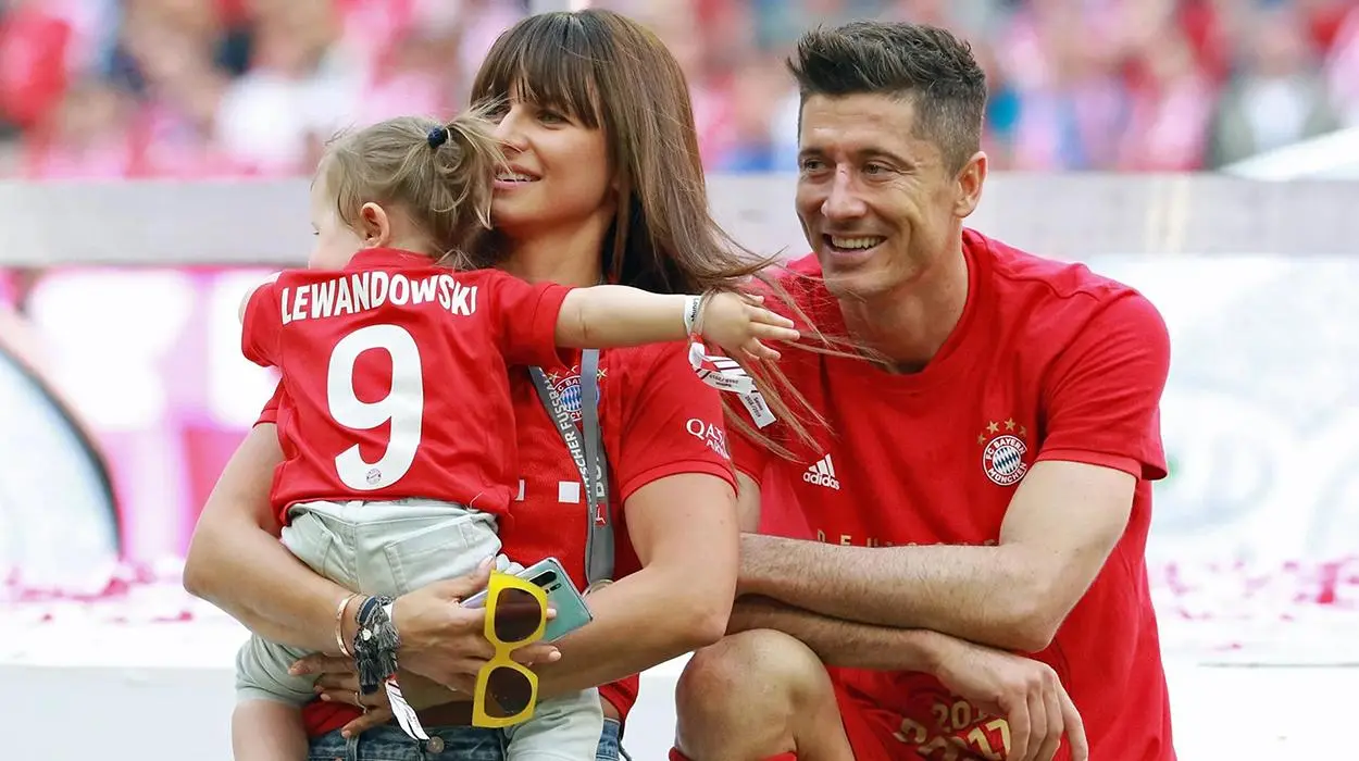 Lewandowski e a família