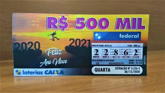 Resultado Loteria Federal 5541: bilhete de São Paulo leva R$ 27 mil