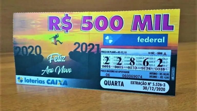 Resultado da Loteria Federal 5532: aposta de São Paulo leva R$ 500 mil