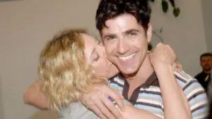 Na imagem Marília Gabriela e Reynaldo Gianecchini