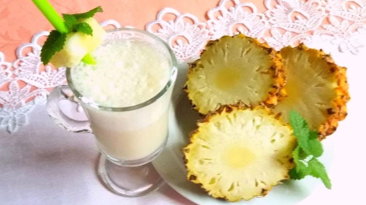 Drinks sem álcool abacaxi