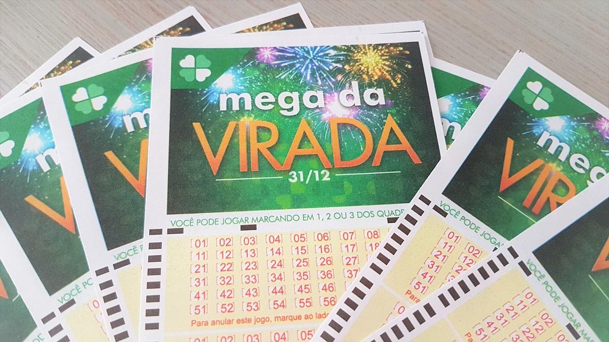 Volantes da Mega da Virada