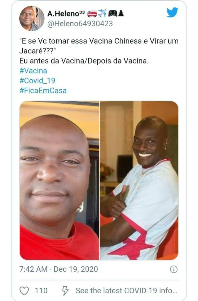 Memes de internautas sobre declaração do presidente