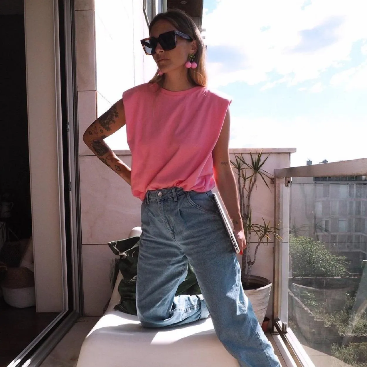 Looks com muscle tee Dica de look com muscle tee