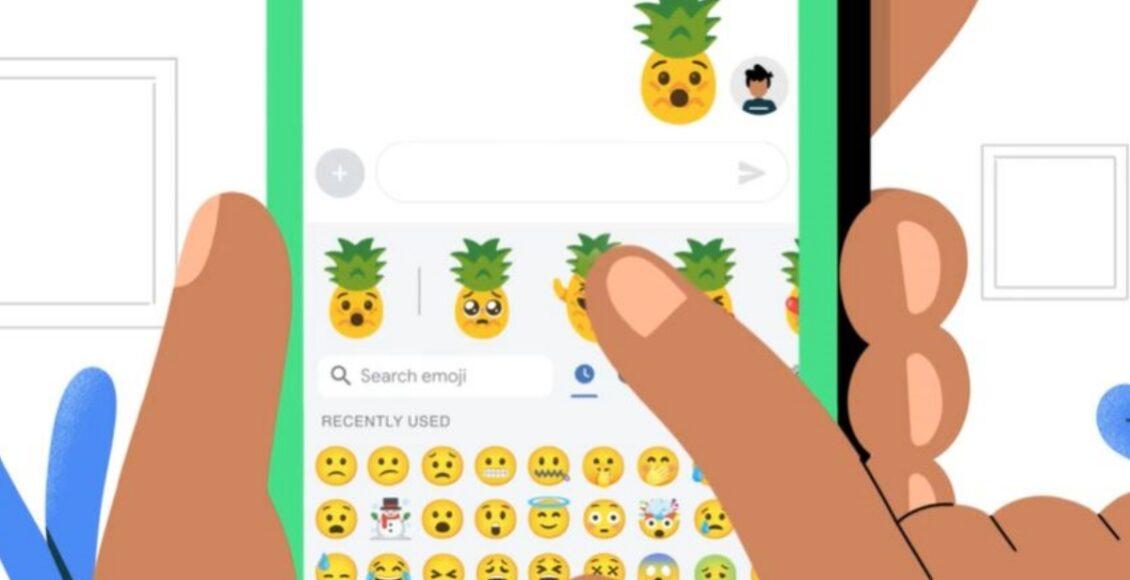 Como criar emojis com teclado da Google