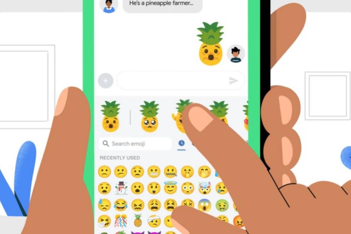 Como criar emojis com teclado da Google