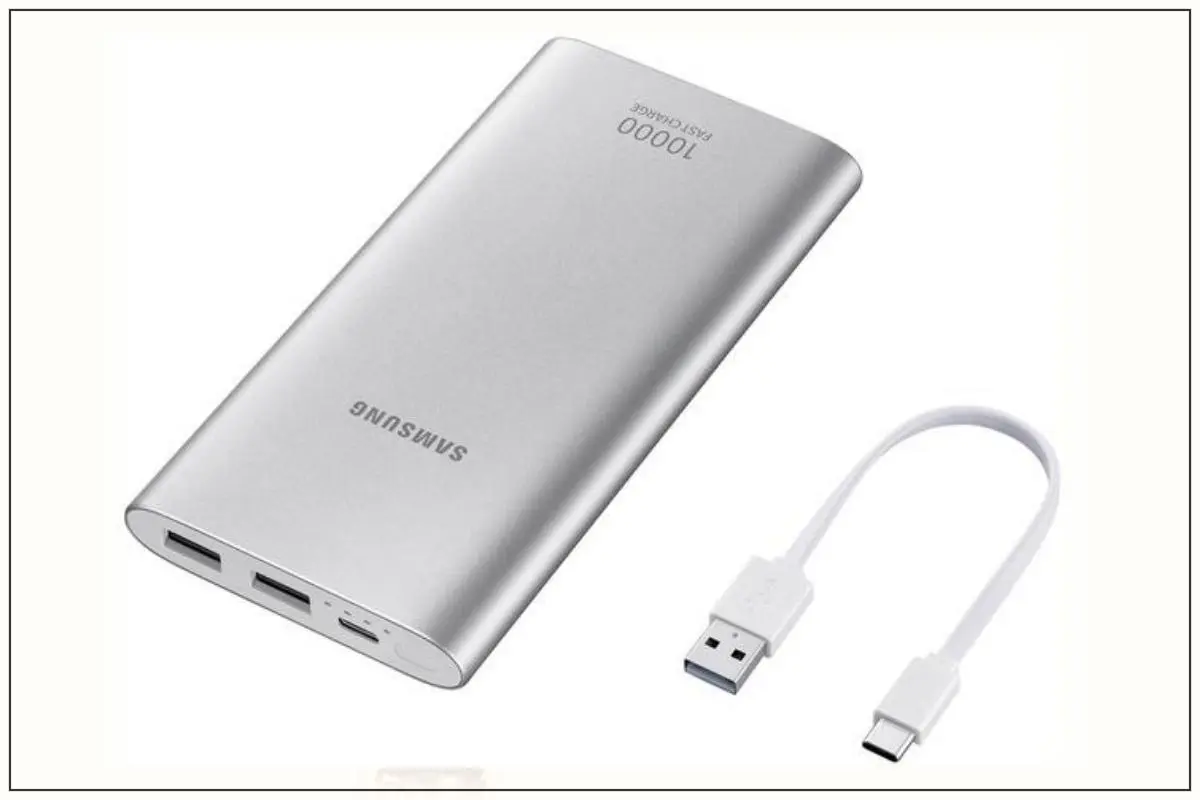 Carregador portátil da Samsung