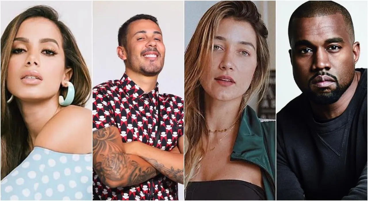 Imagem de Anitta, Carlinho Maia, Gabriela Pugliesi e Kanye West