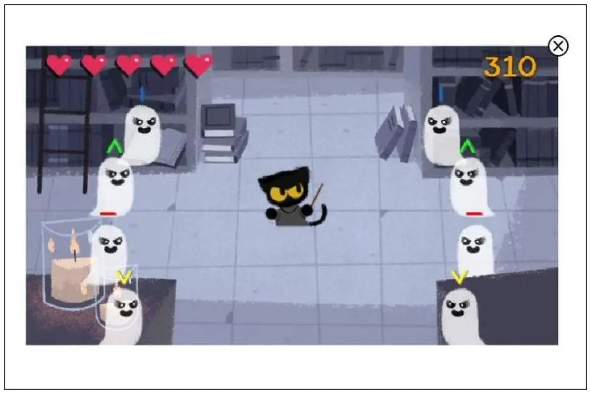 Google Doodle: Dia das Bruxas