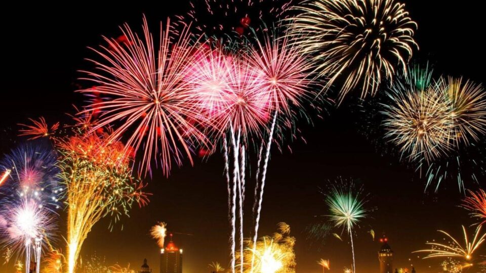 virada de ano são paulo - fogos de artifício