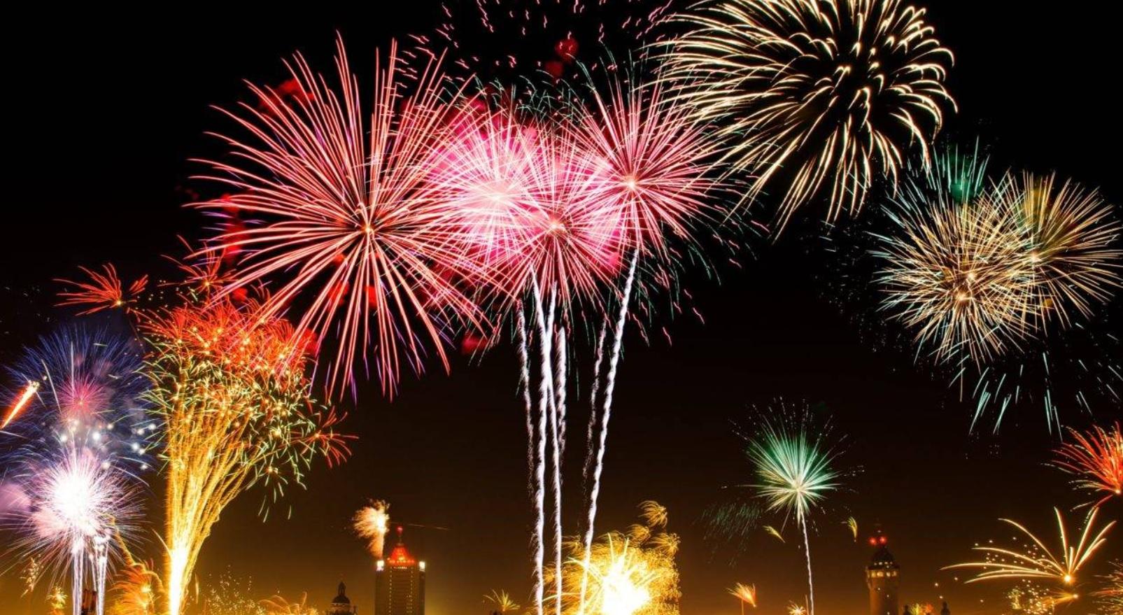 virada de ano são paulo - fogos de artifício
