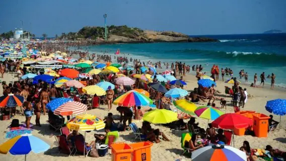 Previsão do tempo no litoral de SP indica fim de semana com calor intenso