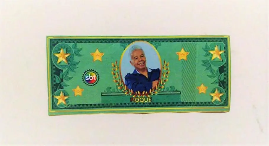 A imagem mostra uma nota do Roque