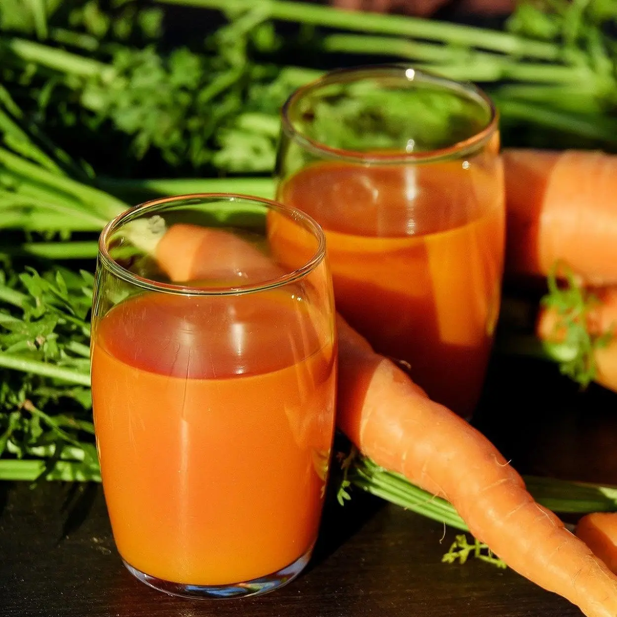 receitas sucos betacaroteno