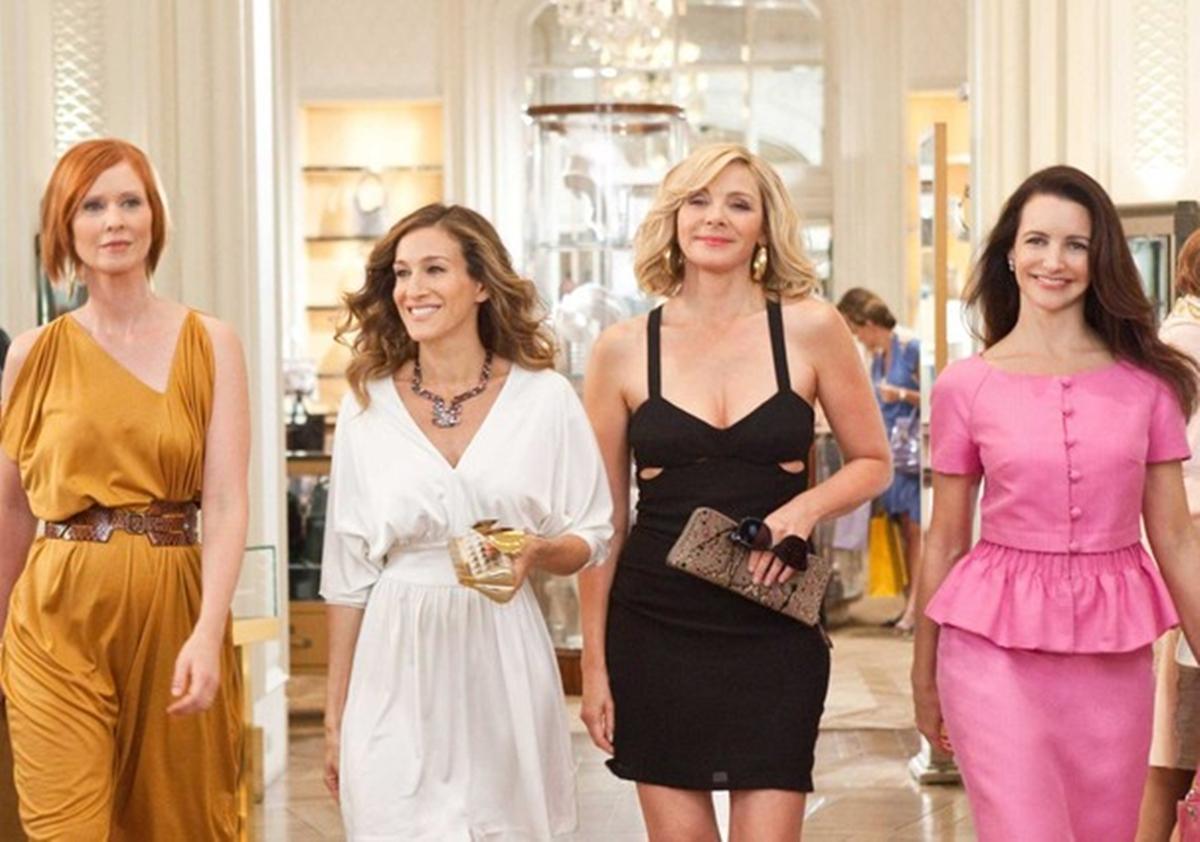 Imagem das personagem de Sex And The City