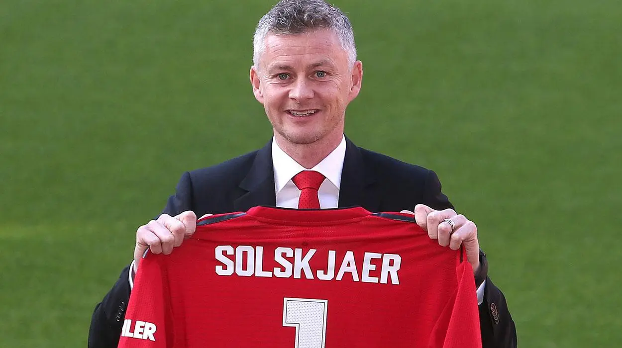 Ole Gunnar Solskjaer, técnico do Manchester United