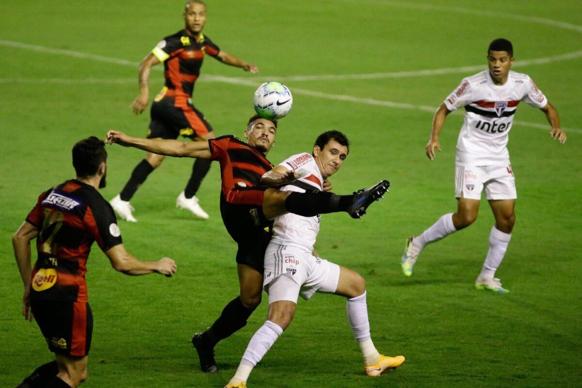 No jogo de ida entre São Paulo e Sport, Tricolor Paulista ganhou o confronto por 1 a 0 com gol de Pablo