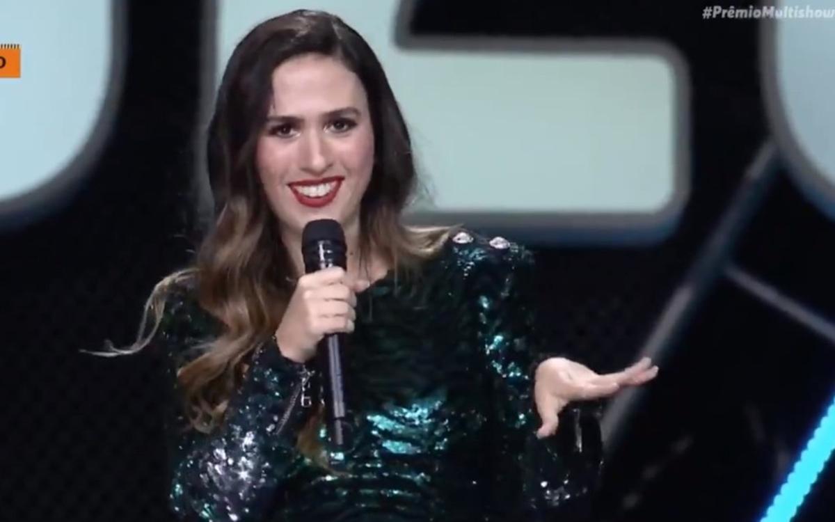 Tatá Werneck no Prêmio Multishow 2020
