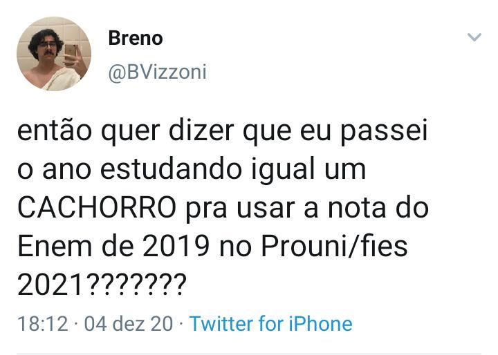 Datas de inscrição do prouni e fies 2021 impedem uso da nota do enem