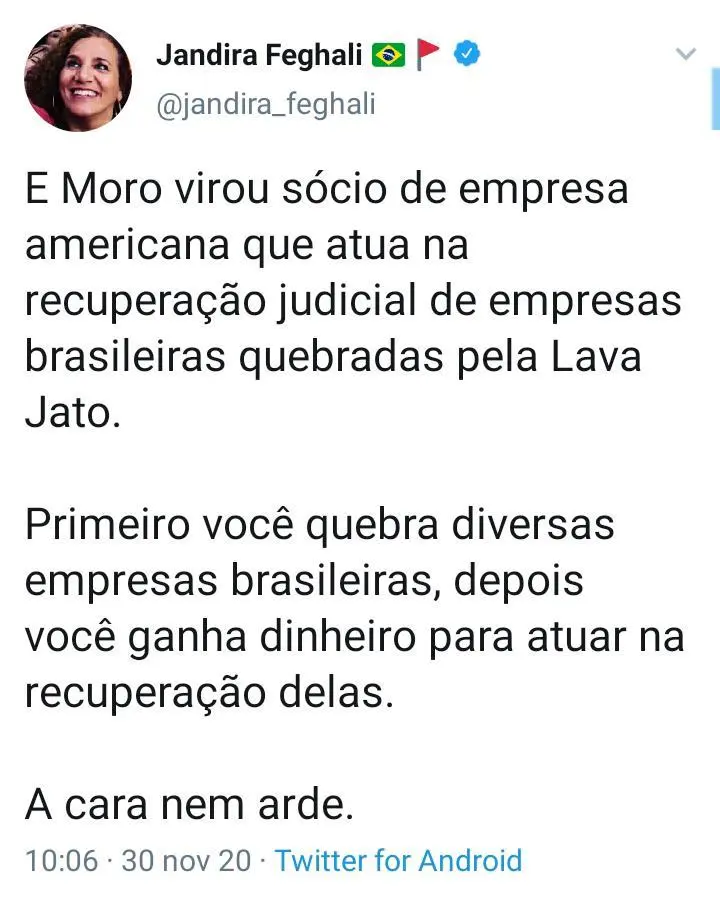 Saiba qual é o novo emprego de Moro