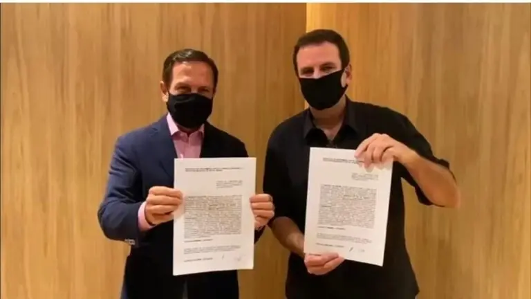 Coronavac no Rio: Paes e Doria fecham acordo para compra de vacina