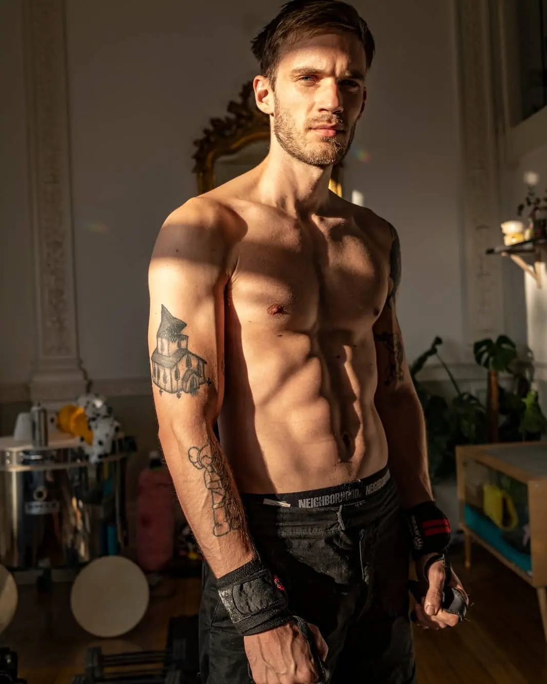 Imagem mostra o youtuber pew die pie