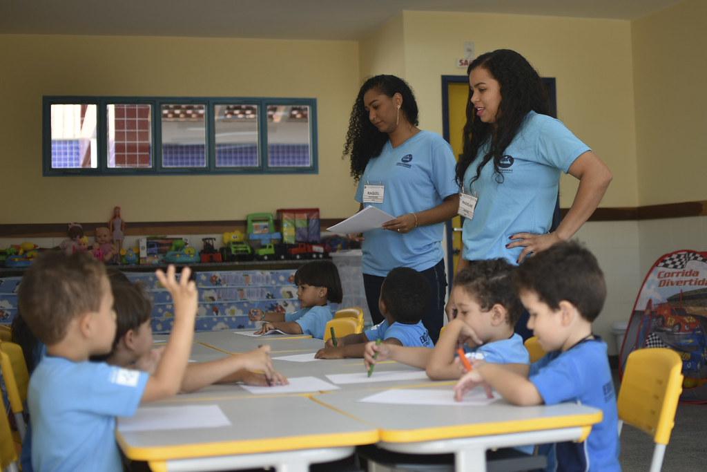 Cepi Araçá Mirim, Sobradinho II, Brasília, DF. Sala de aula.