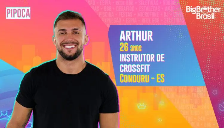 Imagem mostra Arthur do BBB21 - enquete BBB