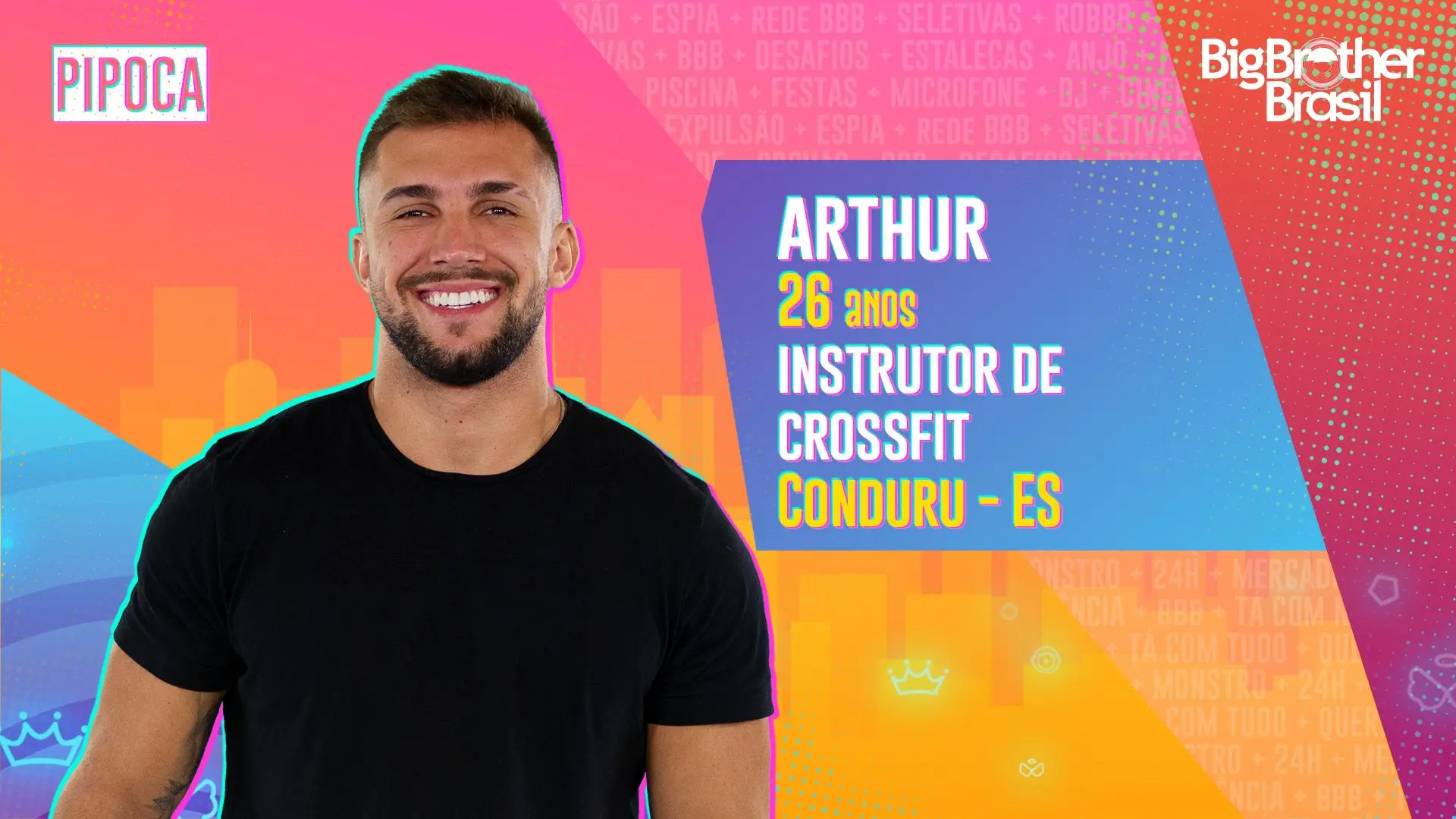 Imagem mostra Arthur do BBB21 - enquete BBB21