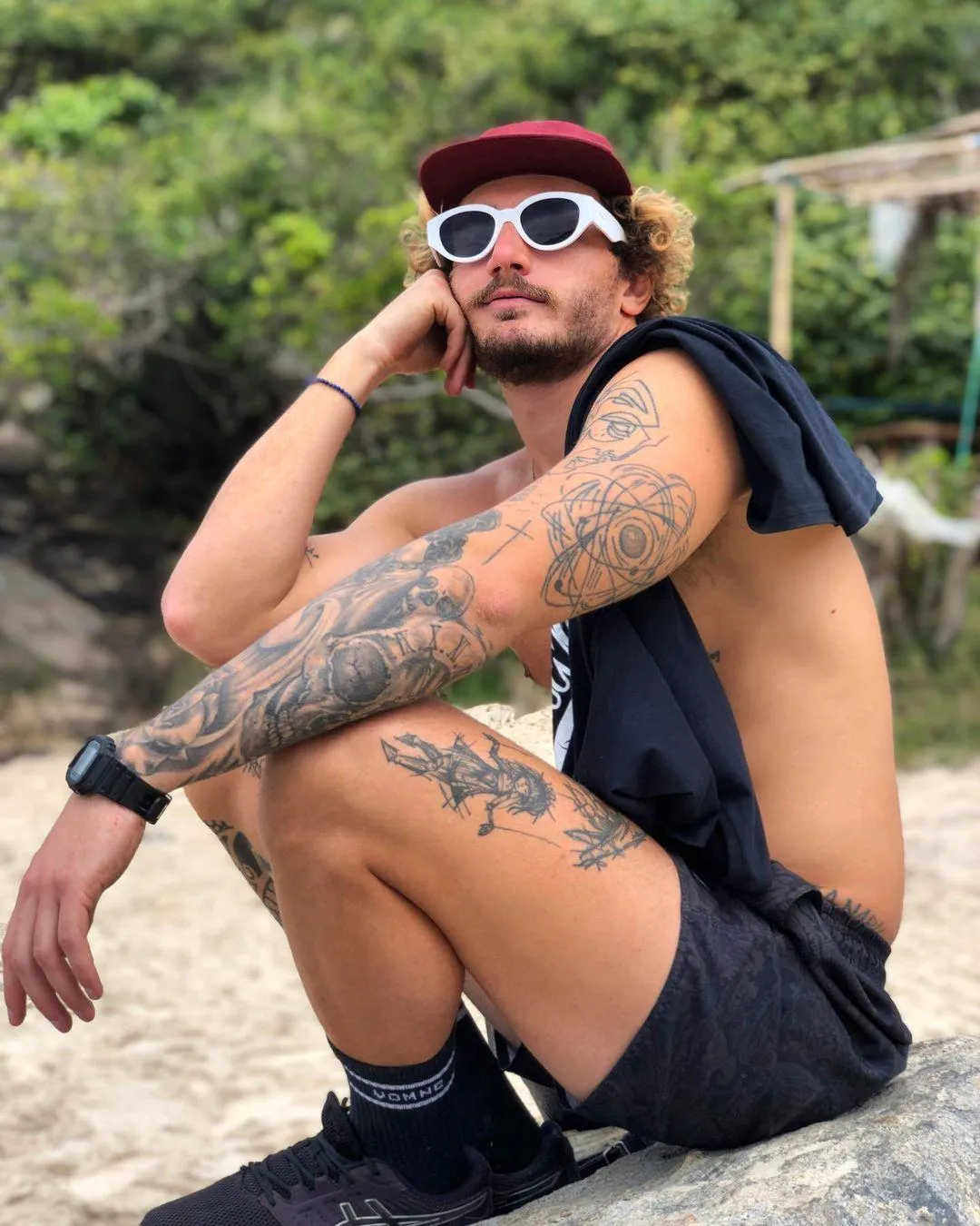 Imagem mostra o ex-bbb Alan Possamai, do BBB 19