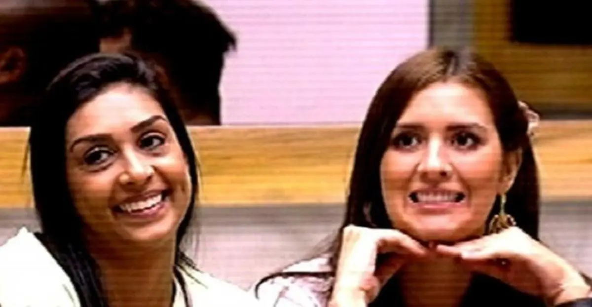Amanda Djehdian e Tamires no BBB 15