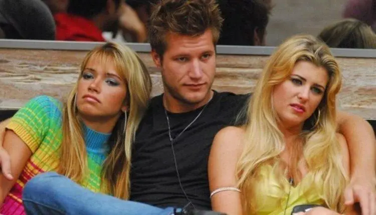 Na imagem do BBB 7 trisal Iris Diego e Fani