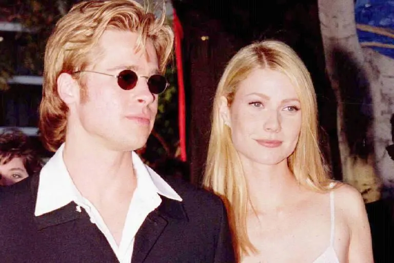 Imagem de Brad Pitt e Gwyneth Paltrow