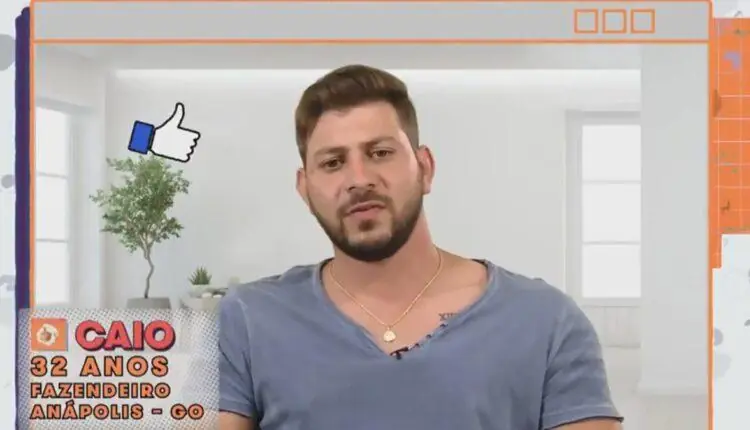 Imagem mostra Caio do BBB 21