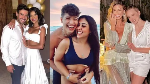 Saiba quais casais famosos começaram 2021 namorando