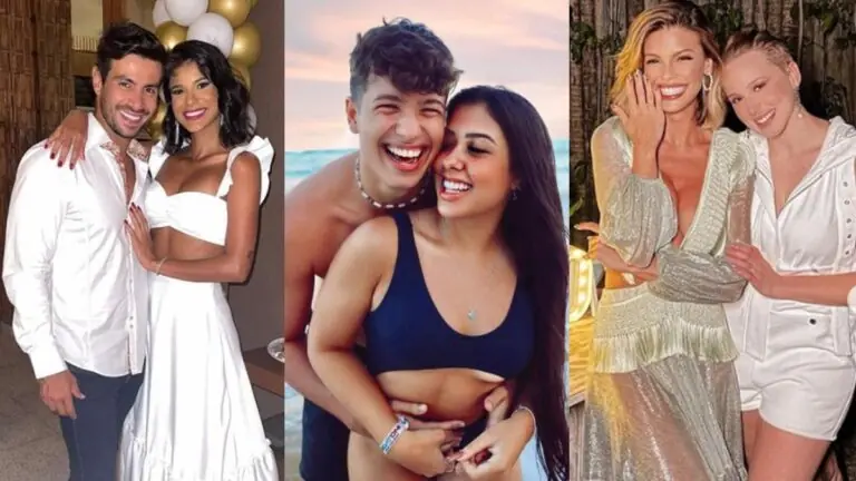 Saiba quais casais famosos começaram 2021 namorando