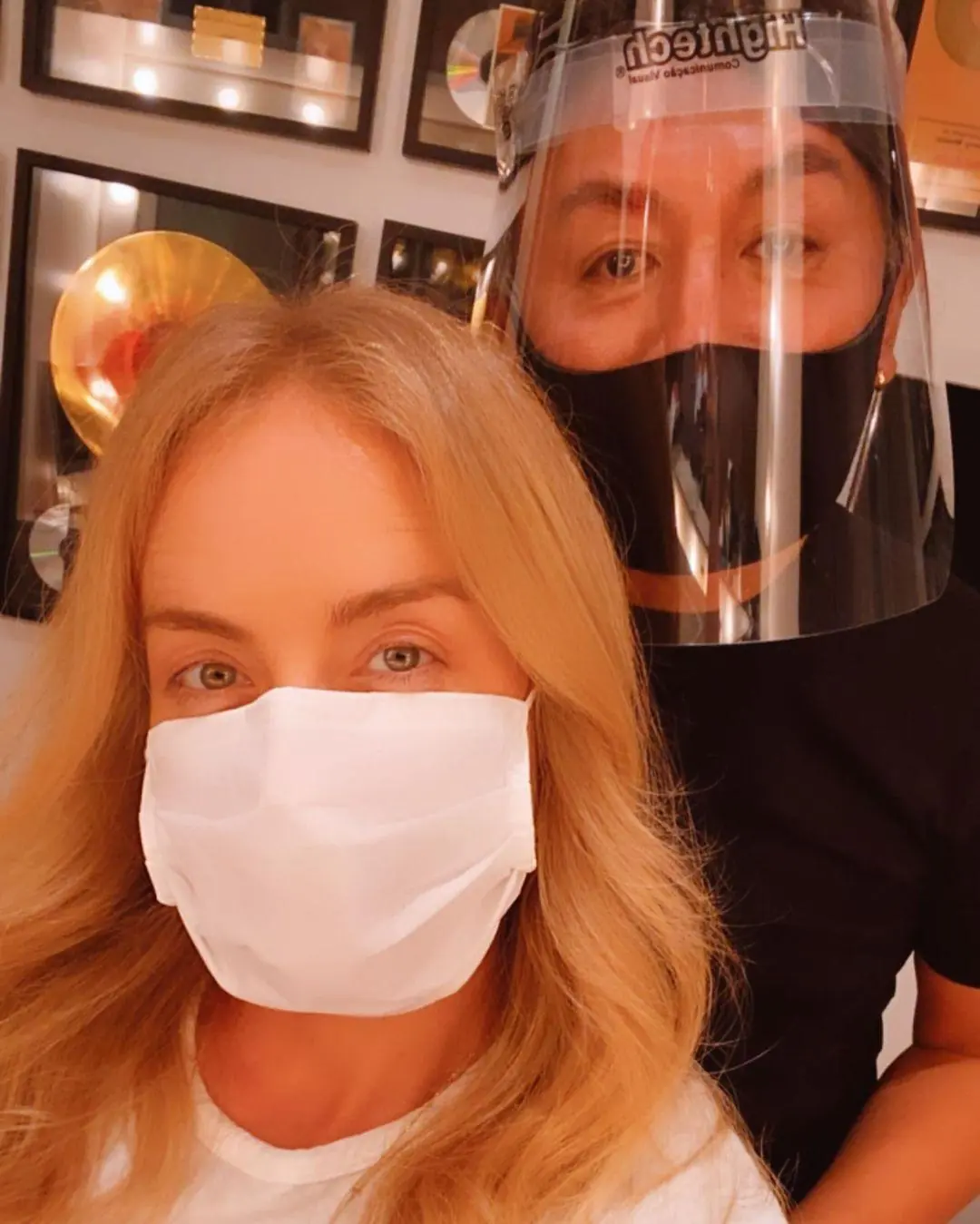 Imagem mostra Celso Kamura e Angélica