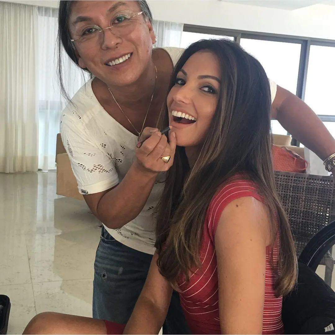 Imagem mostra Celso Kamura e Patrícia Poeta