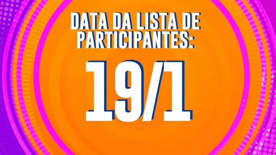 Data para a lista do BBB 21